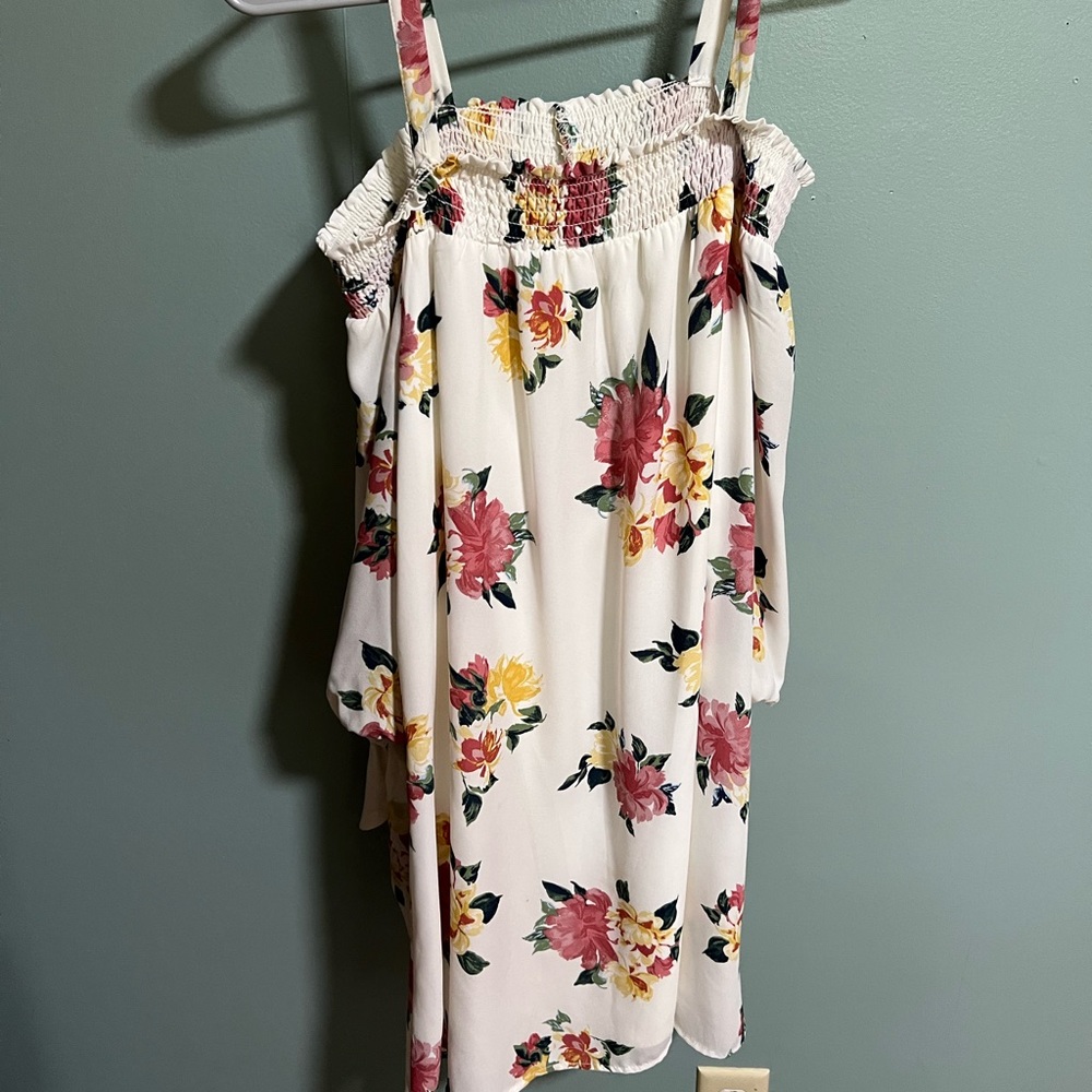 Floral Off the shoulder Dress